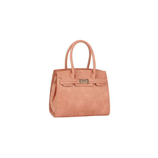 Classic triple compartment satchel