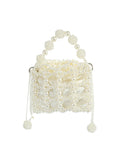Calin Clustered Faux pearls Evening Bag