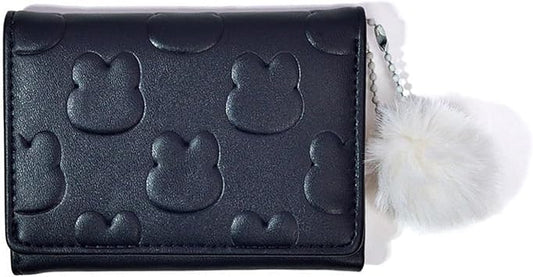 Calin Embossed Bunny Trifold Wallet