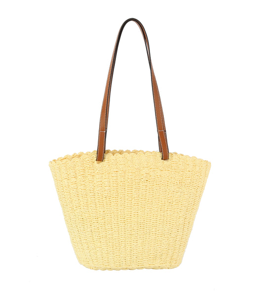 Weaved beach tote bag