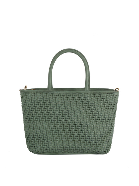 ecostitch Woven Top Handle Tote