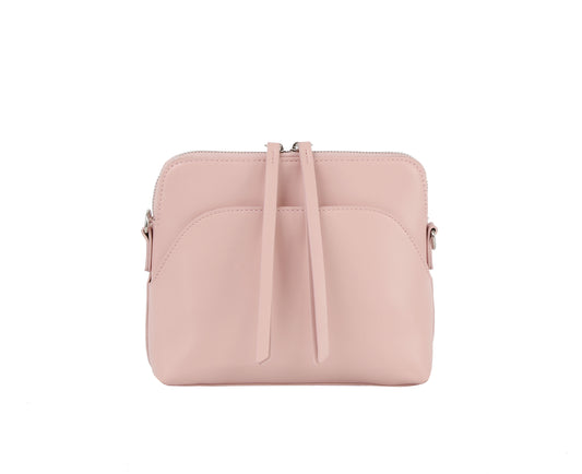 Zipper puller accent crossbody