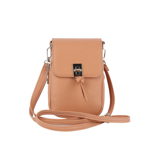 Women Front Flap Double Zip Crossbody