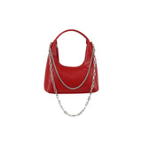 Double chained shoulder bag