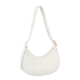 Buckle strap shoulder bag hobo