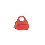 Toggle buttoned mini tote