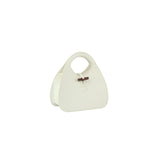 Toggle buttoned mini tote