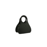 Attched ring handle mini tote