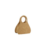 Attched ring handle mini tote