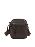 Crossbody Handbag with Front Zip