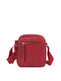Crossbody Handbag with Front Zip
