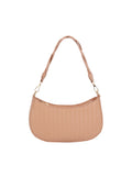 Calin Women's Half Moon Shoulder Bag w/ Braided Strap