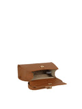 Trapeze Top-Handle Handbag with Gold-Tone Lock Hardware