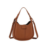 Multi compartment shoulder crossbody