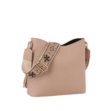 Tassel front pocket crossbody bag