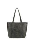 Calin whipstitch front pocket tote