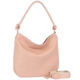 Calin Knotted Handle Slouch Shoulder Bag
