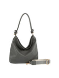Calin Knotted Handle Slouch Shoulder Bag