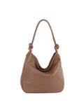 Calin Knotted Handle Slouch Shoulder Bag