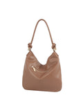 Calin Knotted Handle Slouch Shoulder Bag