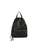 Soft Distressed Faux Leather Slouchy Backpack