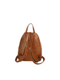 Soft Distressed Faux Leather Slouchy Backpack