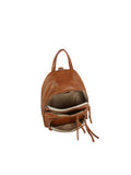 Soft Distressed Faux Leather Slouchy Backpack