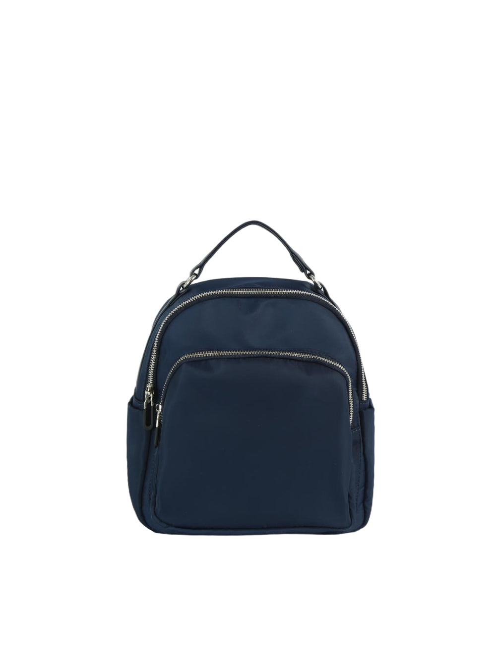 Multi-Zip Nylon Lightweight Convertible Backpack