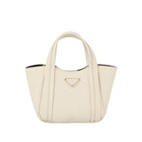 Mini triangle plaque 2 in 1 tote bucket bag