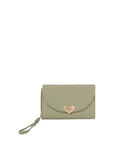 Calin heart wallet with a wristlet