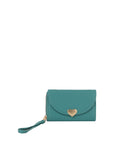 Calin heart wallet with a wristlet