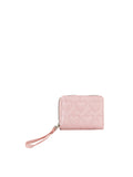 Calin heart quilted wallet with a wristlet