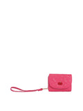 Calin Quilted Cherry Wristlet Wallet