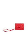Calin Quilted Cherry Wristlet Wallet
