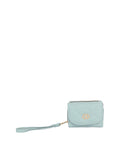 Calin Quilted Interlocking Hardware Wristlet Wallet