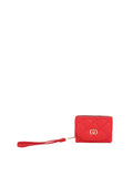 Calin Quilted Interlocking Hardware Wristlet Wallet