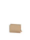 Calin Quilted Interlocking Hardware Wristlet Wallet