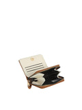 Calin Chevron Stitched Wristlet Wallet