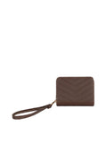 Calin Chevron Stitched Wristlet Wallet