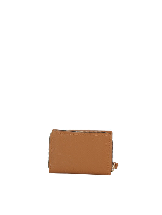 Calin Minimalist Hardware Accent Wristlet Wallet