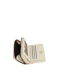 Calin Bow and Heart Print Wristlet Wallet
