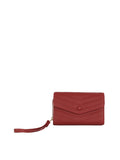 Chevron Quilted Tri-Fold Wristlet Wallet
