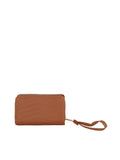 Chevron Quilted Tri-Fold Wristlet Wallet