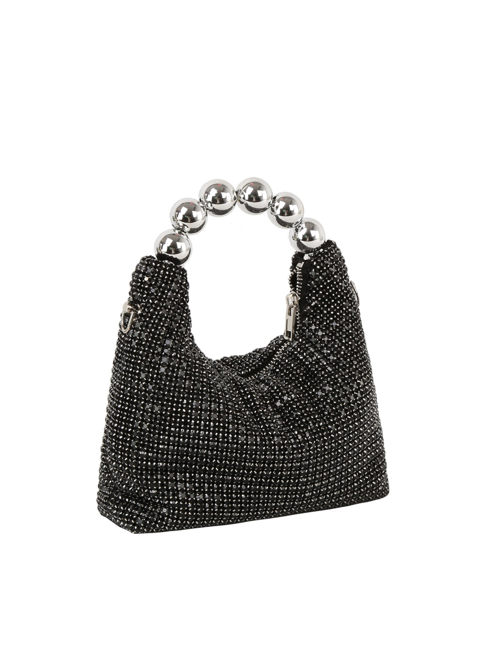 Calin collection Rhinestone Pearl top handle mini Satchel bag