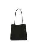 Basic Suede Shoulder Bag