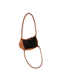 Basic Suede Shoulder Bag