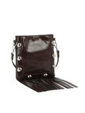 Studded Fringe Crossbody Bag