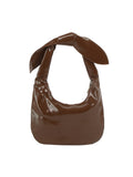 Crescent-shaped Hobo Bag