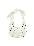 Crescent-shaped Hobo Bag