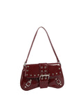 Buckle Flap Shoulder Bag